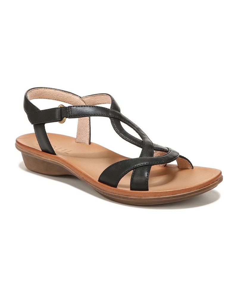 Solo Strappy Sandals Black $36.49 Shoes