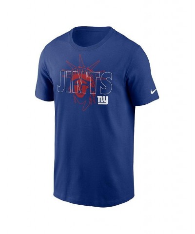 Men's Royal New York Giants Local Essential T-shirt $22.94 T-Shirts