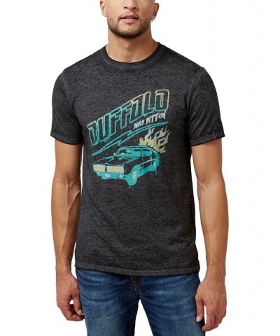 Men's Retro Racer Tacorm Short Sleeve T-shirt Black $14.75 T-Shirts
