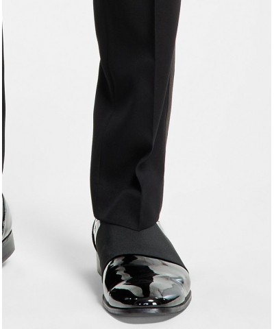 Men's Slim-Fit Stretch Black Tuxedo Pants Black $30.55 Suits