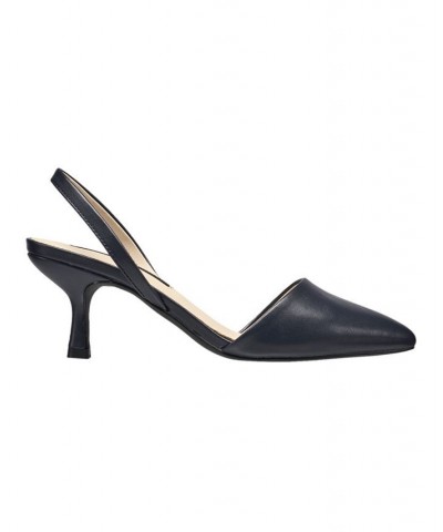 Women's Slingback Pumps Blue $46.06 Shoes