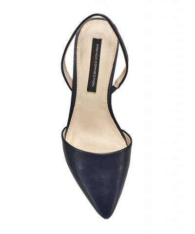 Women's Slingback Pumps Blue $46.06 Shoes