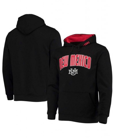 Men's Black New Mexico Lobos Arch and Logo Pullover Hoodie $27.50 Sweatshirt