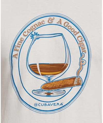 Men's Cognac-Graphic T-Shirt Tan/Beige $15.60 Shirts