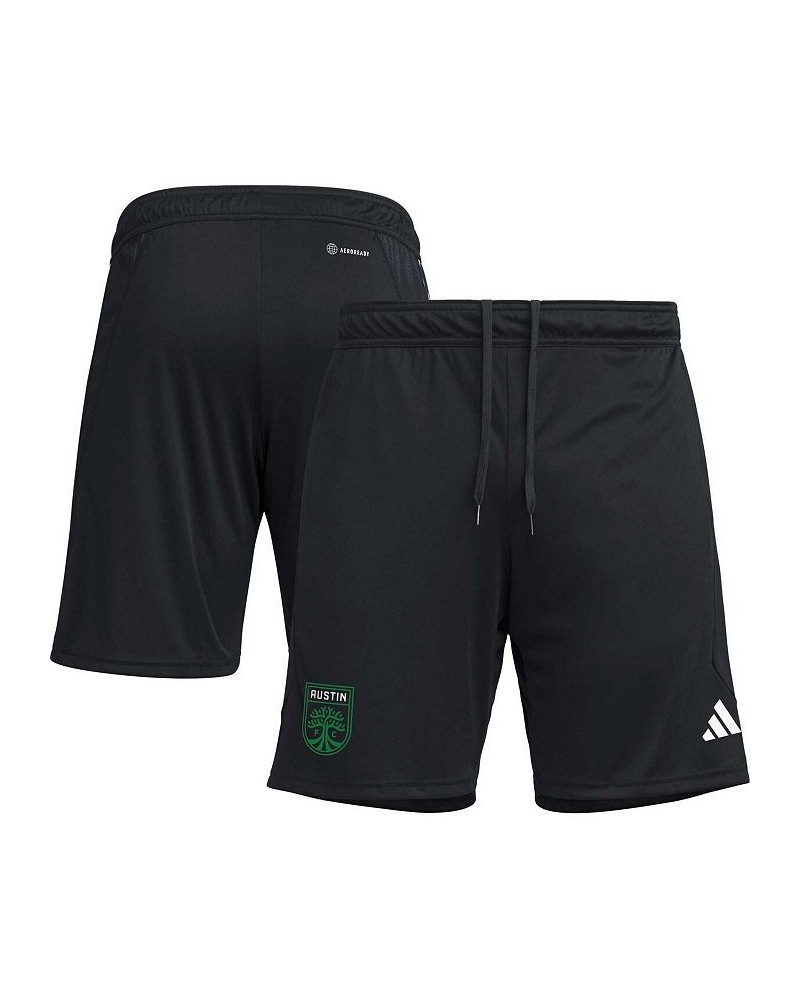 Men's Black Austin FC 2023 On-Field AEROREADY Training Shorts $35.39 Shorts