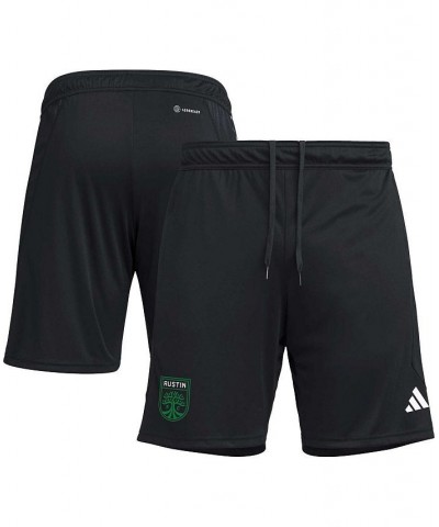 Men's Black Austin FC 2023 On-Field AEROREADY Training Shorts $35.39 Shorts