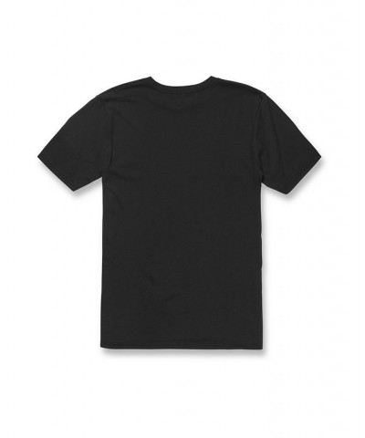 Men's Stone Tech Short Sleeves T-shirt Black $13.20 T-Shirts