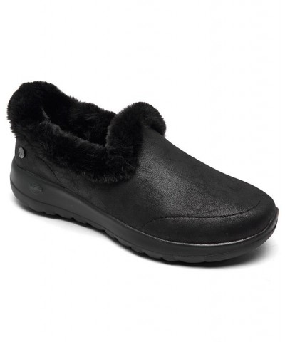 Women's On The Go Joy - New Toasty Slip-On Casual Sneakers Black $18.45 Shoes