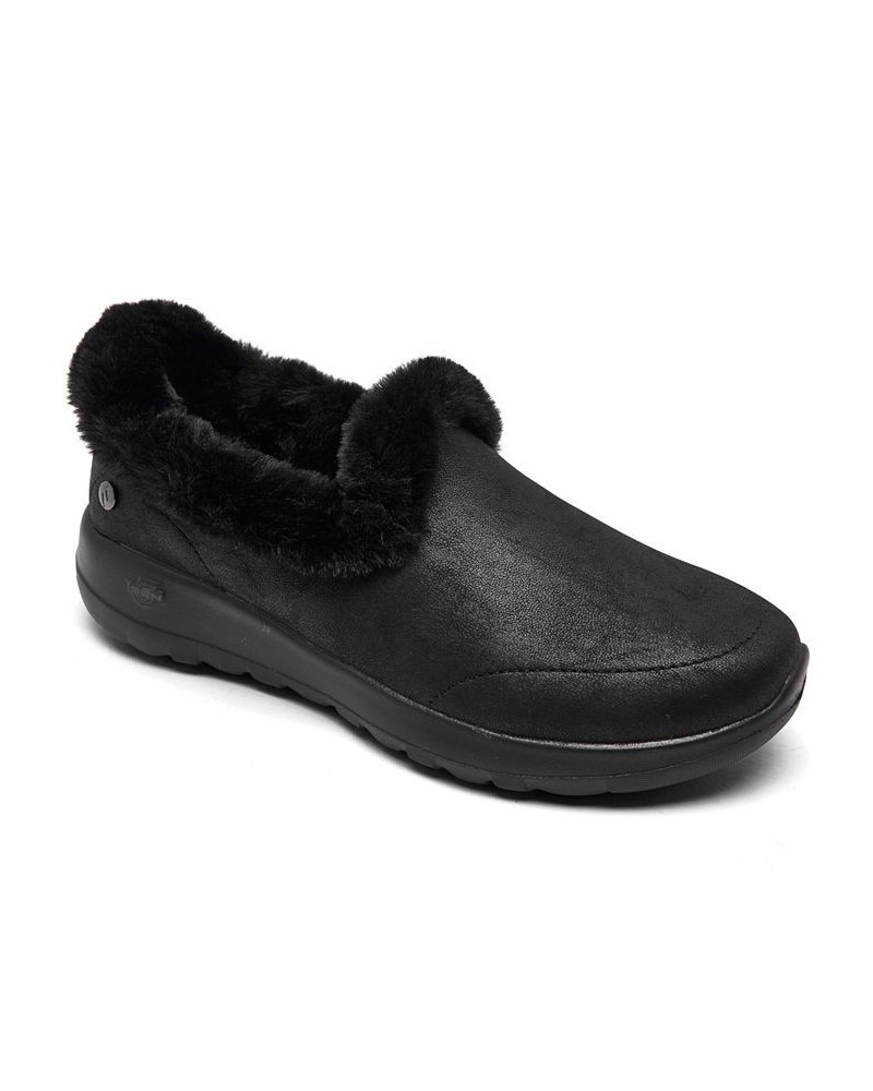 Women's On The Go Joy - New Toasty Slip-On Casual Sneakers Black $18.45 Shoes