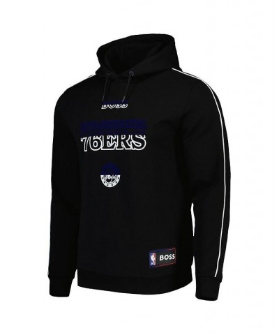 Men's NBA x Philadelphia 76ers Team Bounce Tri-Blend Pullover Hoodie $75.60 Sweatshirt