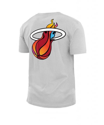 Men's White Miami Heat 2022/23 City Edition Big and Tall T-shirt $23.39 T-Shirts