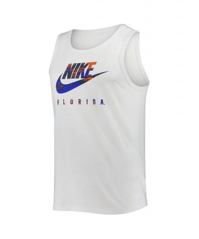 Men's White Florida Gators Spring Break Futura Performance Tank Top $22.94 T-Shirts