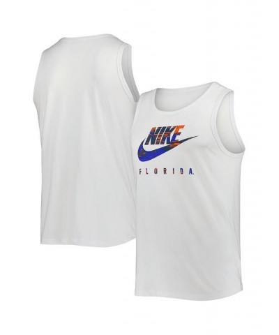 Men's White Florida Gators Spring Break Futura Performance Tank Top $22.94 T-Shirts