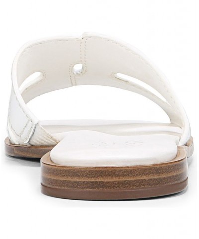 Fame Slide Sandals White $54.45 Shoes