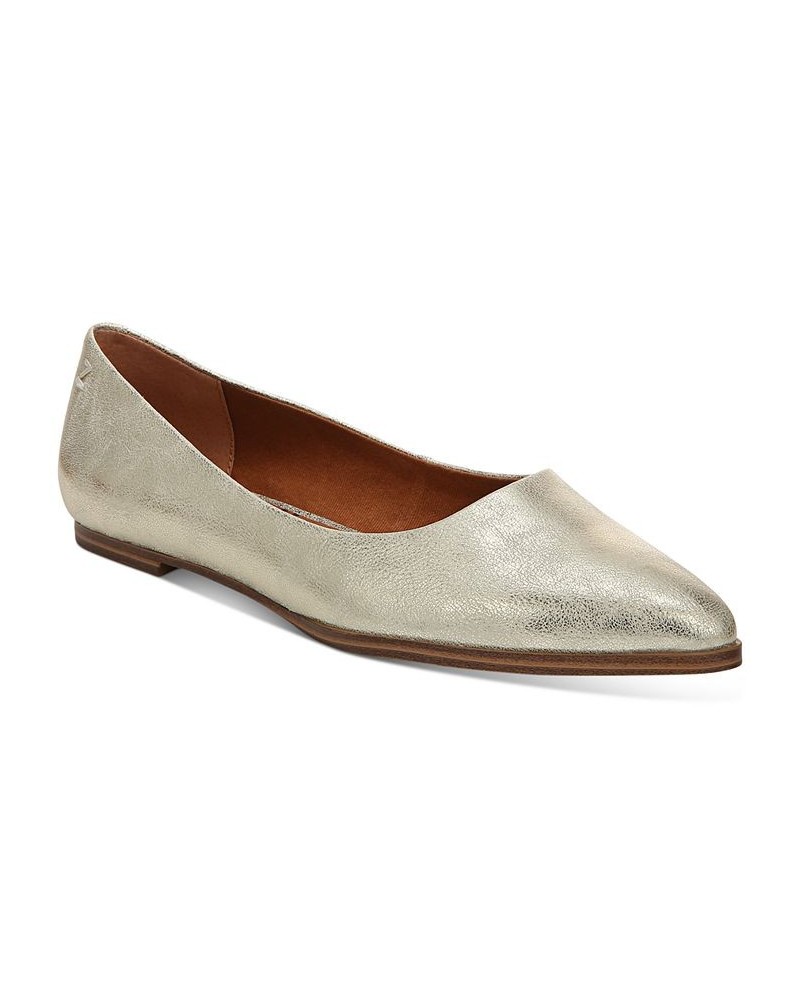 Women's Hill Pointed Toe Flats PD07 $42.72 Shoes