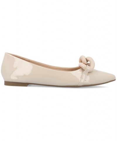 Women's Clareene Flats Beige $41.40 Shoes