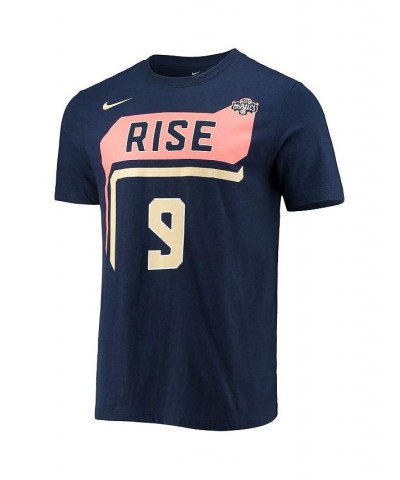 Men's Natasha Cloud Navy Washington Mystics Rebel Edition Name and Number T-shirt $20.25 T-Shirts