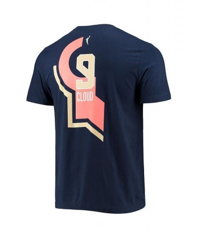 Men's Natasha Cloud Navy Washington Mystics Rebel Edition Name and Number T-shirt $20.25 T-Shirts