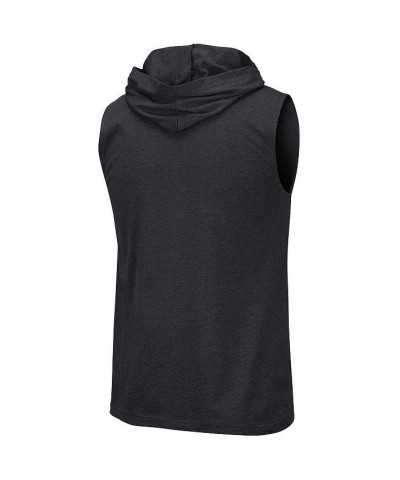 Men's Black Nebraska Huskers Varsity Team Hoodie Tank Top $20.39 T-Shirts