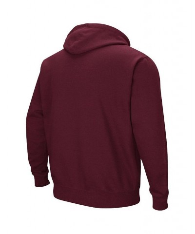 Men's Crimson New Mexico State Aggies Arch and Logo Pullover Hoodie $26.95 Sweatshirt