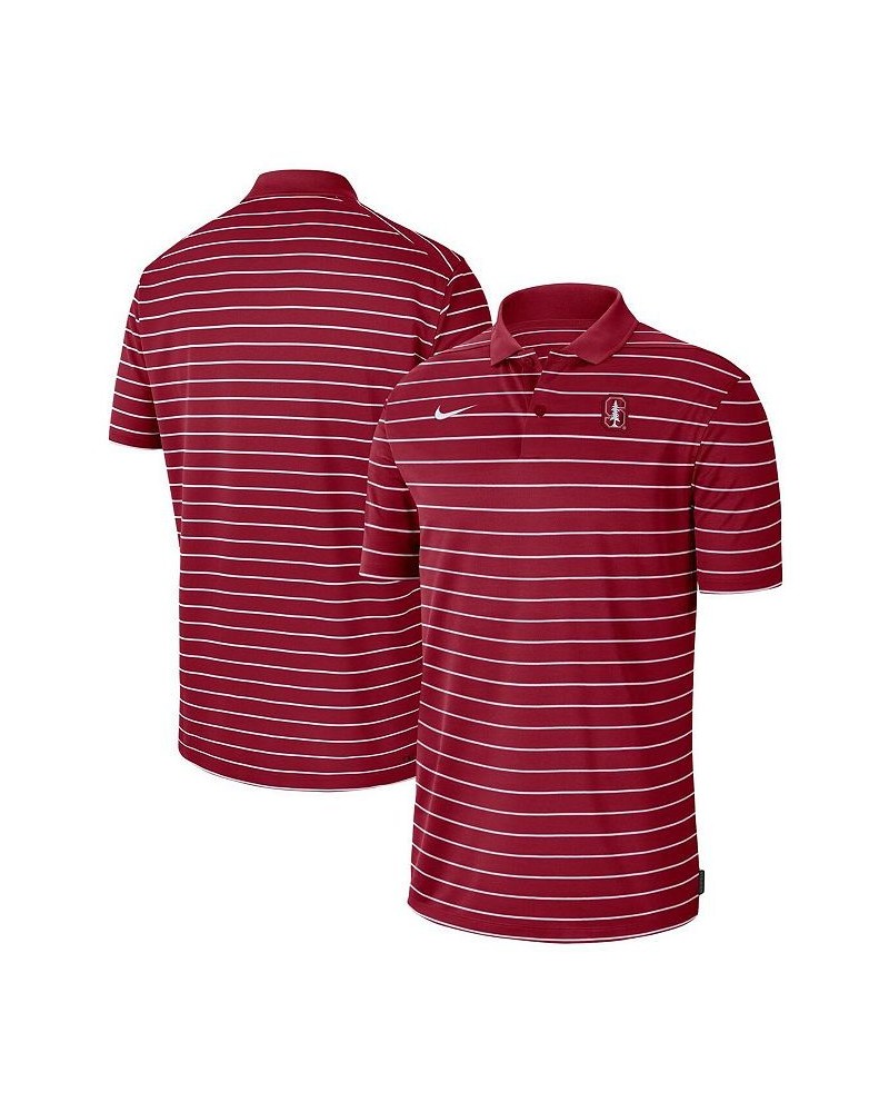 Men's Cardinal Stanford Cardinal Icon Victory Coaches 2022 Early Season Performance Polo Shirt $32.00 Polo Shirts