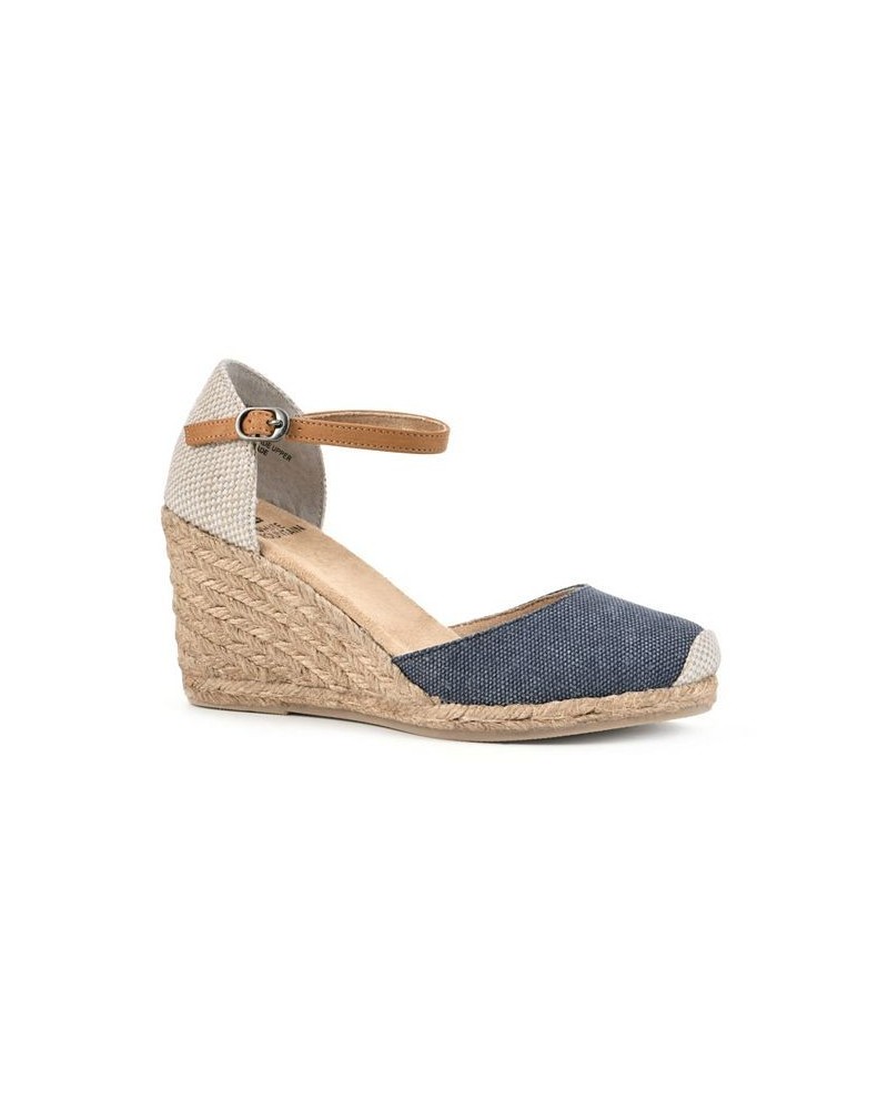 Women's Mamba Espadrille Wedges PD04 $46.28 Shoes