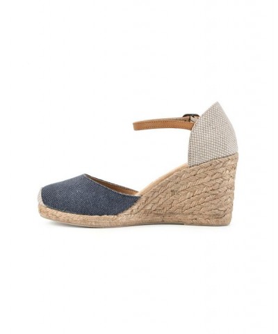 Women's Mamba Espadrille Wedges PD04 $46.28 Shoes