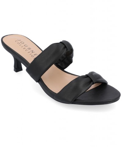 Women's Dyllan Slip-on Heel Black $44.10 Shoes