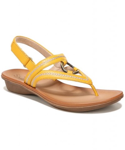Sunny Flat Sandals Yellow $44.50 Shoes