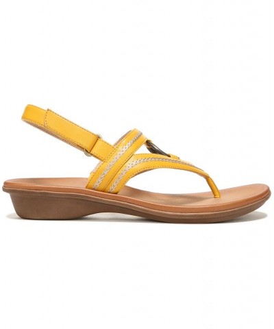 Sunny Flat Sandals Yellow $44.50 Shoes