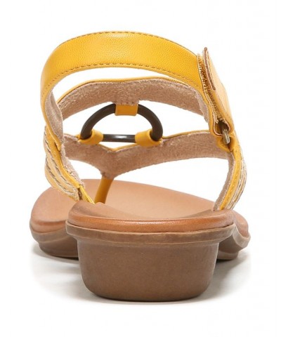 Sunny Flat Sandals Yellow $44.50 Shoes