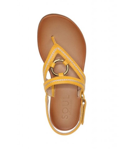 Sunny Flat Sandals Yellow $44.50 Shoes