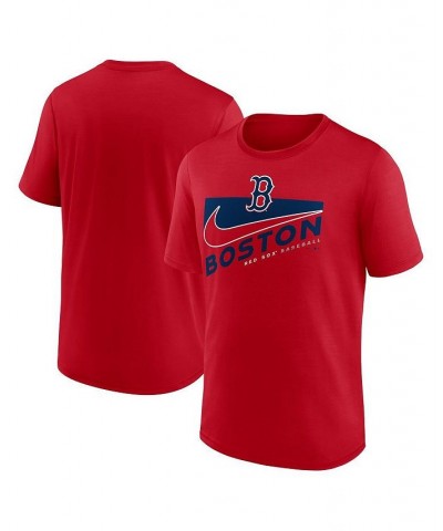 Men's Red Boston Red Sox Swoosh Town Performance T-shirt $22.05 T-Shirts