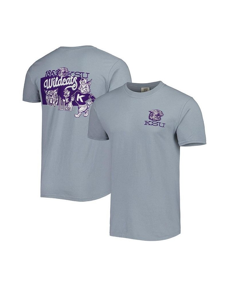 Men's Graphite Kansas State Wildcats Vault State Comfort T-shirt $26.99 T-Shirts