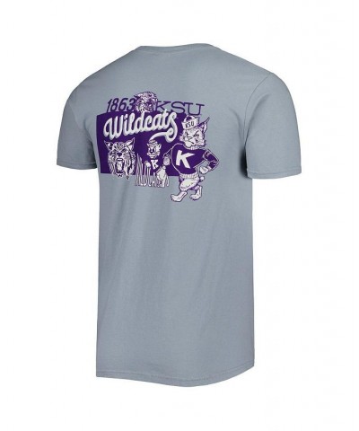 Men's Graphite Kansas State Wildcats Vault State Comfort T-shirt $26.99 T-Shirts