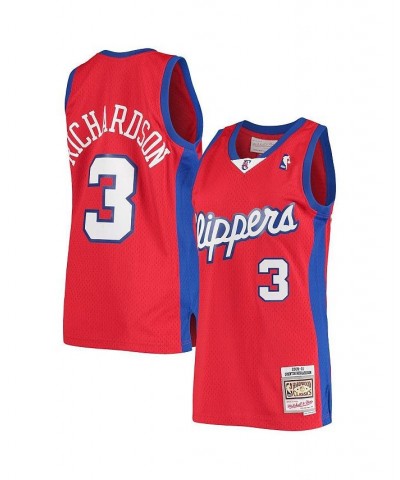 Men's Quentin Richardson Red LA Clippers 2000/01 Hardwood Classics Swingman Jersey - Statement Edition $63.80 Jersey