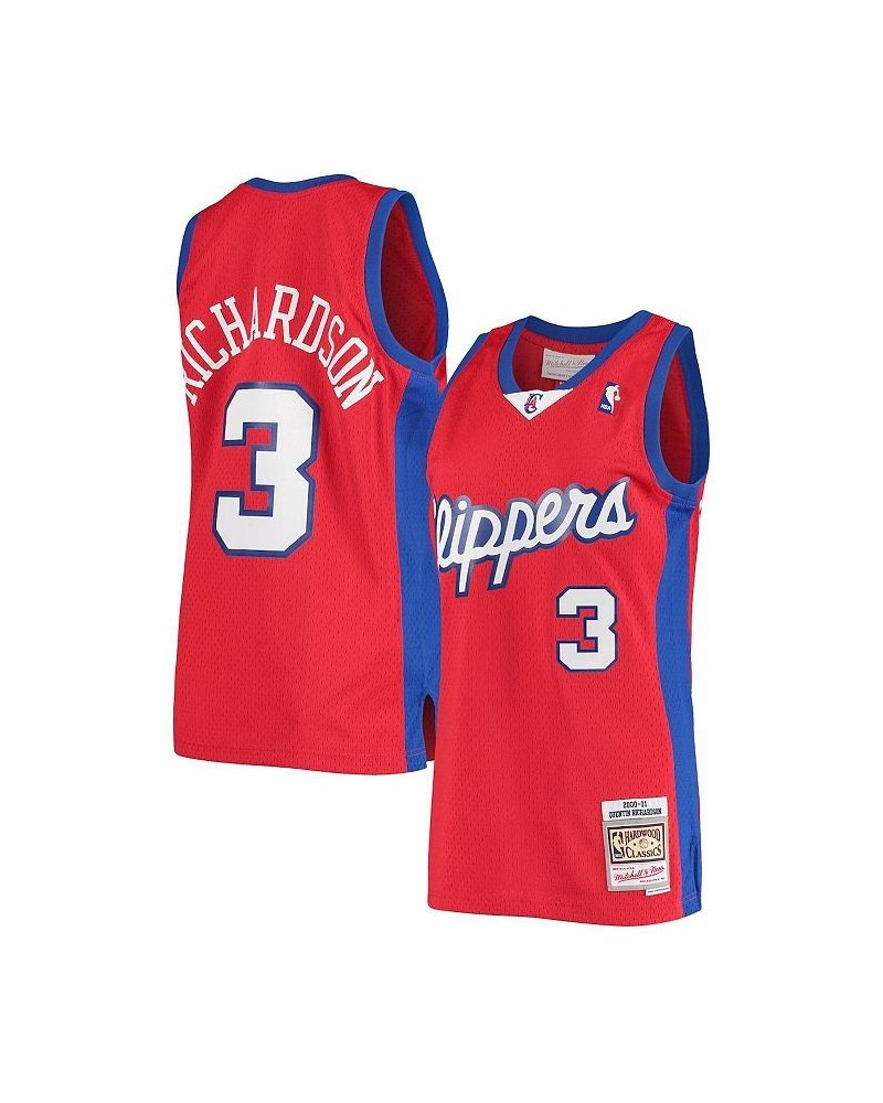 Men's Quentin Richardson Red LA Clippers 2000/01 Hardwood Classics Swingman Jersey - Statement Edition $63.80 Jersey