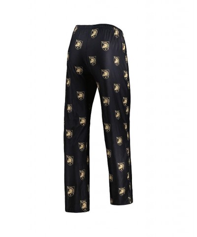 Men's Black Army Black Knights Logo Flagship Allover Print Pants $27.49 Pants