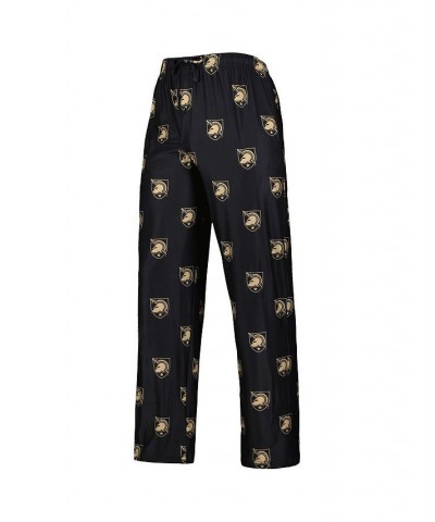 Men's Black Army Black Knights Logo Flagship Allover Print Pants $27.49 Pants