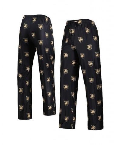 Men's Black Army Black Knights Logo Flagship Allover Print Pants $27.49 Pants