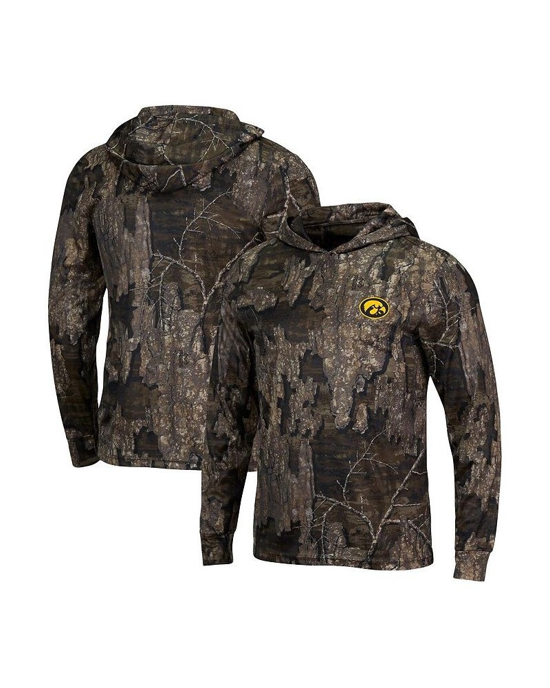 Men's Realtree Camo Iowa Hawkeyes Long Sleeve Hoodie T-shirt $26.00 T-Shirts