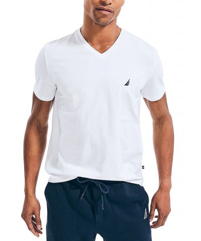Men's J-Class Logo Classic-Fit Cotton V-Neck T-Shirt Bright White $18.21 T-Shirts