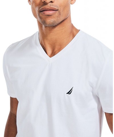 Men's J-Class Logo Classic-Fit Cotton V-Neck T-Shirt Bright White $18.21 T-Shirts