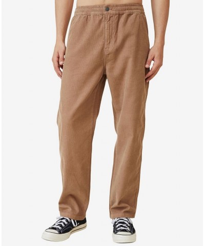 Men's Elastic Slim Fit Worker Pants PD03 $33.60 Pants