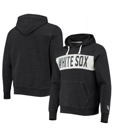 Men's '47 Heathered Black Chicago White Sox Team Pullover Hoodie $34.85 Sweatshirt