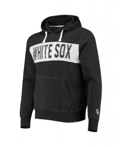 Men's '47 Heathered Black Chicago White Sox Team Pullover Hoodie $34.85 Sweatshirt