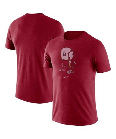 Men's Crimson Alabama Crimson Tide Old-School Logo Tri-Blend T-shirt $21.59 T-Shirts