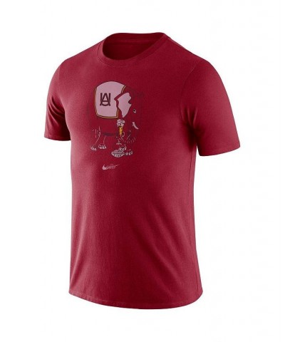 Men's Crimson Alabama Crimson Tide Old-School Logo Tri-Blend T-shirt $21.59 T-Shirts