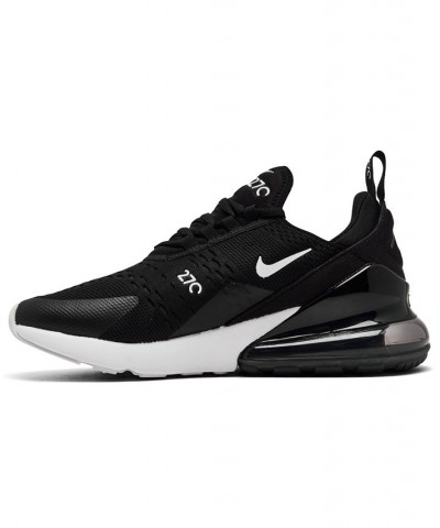 Women's Air Max 270 Casual Sneakers Black, Anthracite, White $73.10 Shoes