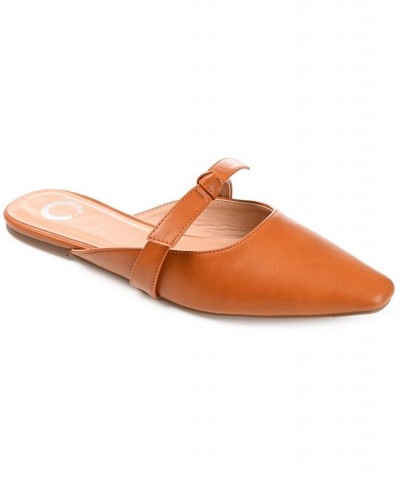 Women's Missie Mules Orange $35.25 Shoes